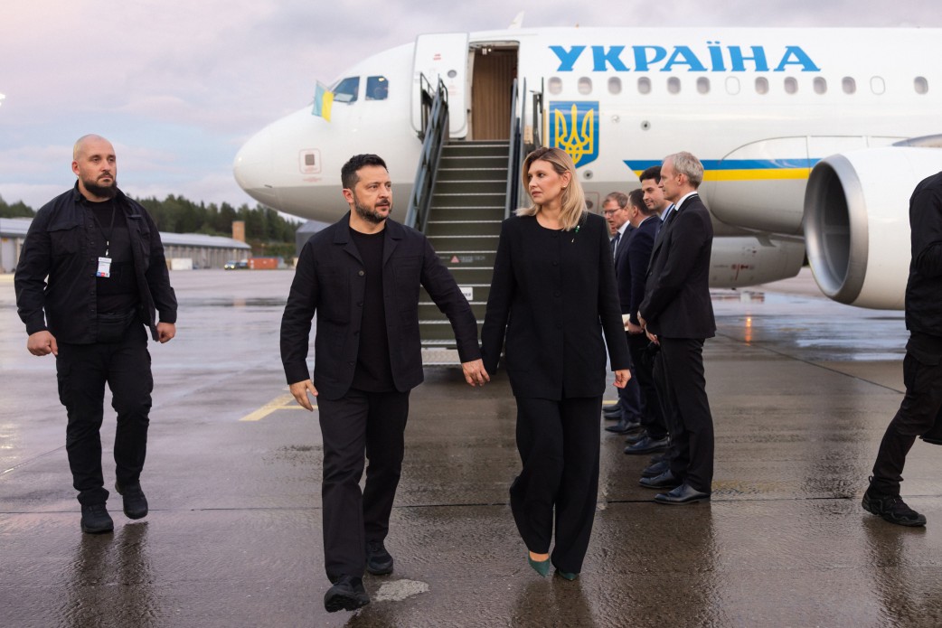 El avión de Zelenski estuvo a punto de ser alcanzado por un dron al despegar de Moldavia